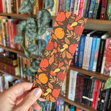 Load image into Gallery viewer, Brown Autumn Pumpkin Bookmark

