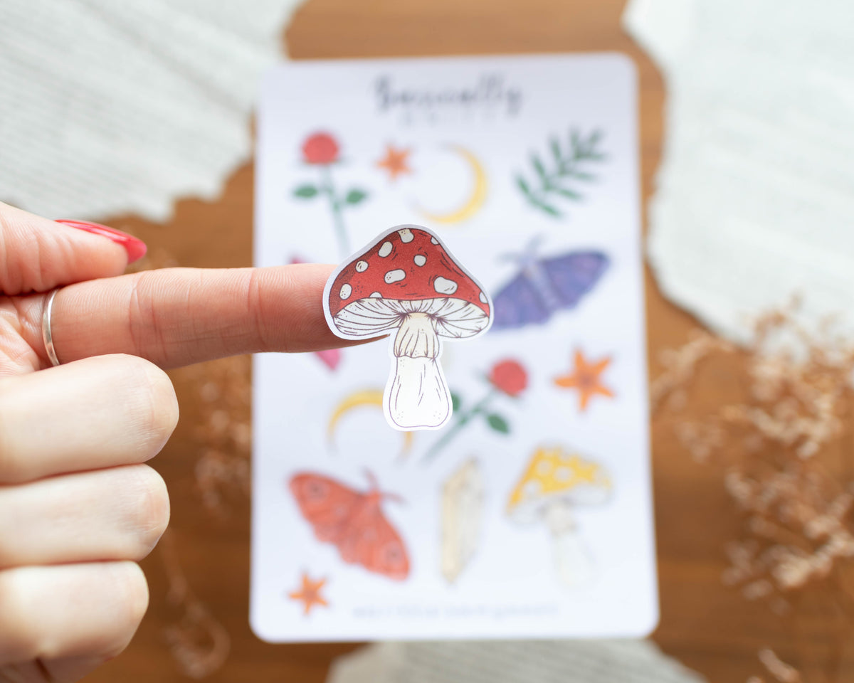Woodland Sticker Sheet – Basically Britt