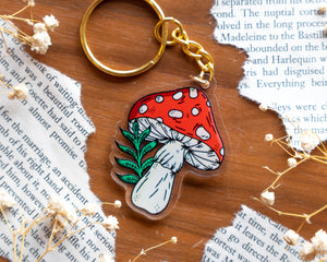 Keychain - Whimsical Toadstool