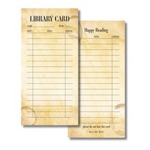 Load image into Gallery viewer, Library Card Bookmark
