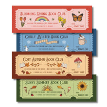 Load image into Gallery viewer, 4 Seasons Book Club Bookmarks
