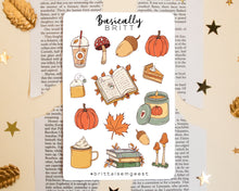 Load image into Gallery viewer, Autumn Sticker Sheet

