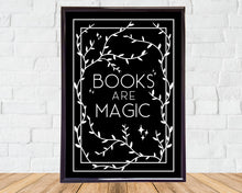 Load image into Gallery viewer, Books Are Magic - A5 Print
