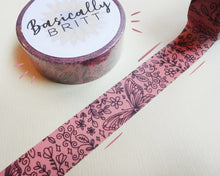 Load image into Gallery viewer, Flower Doodles Washi Tape
