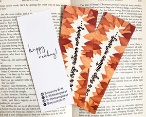 Autumn Bookmark