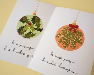 Christmas Cards Baubles