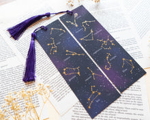 Afbeelding in Gallery-weergave laden, Zodiac Gold Foil Bookmarks
