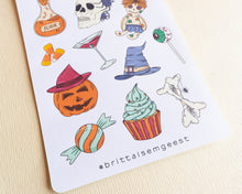 Load image into Gallery viewer, Halloween Sticker Sheet
