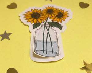 Flower Stickers - Set of 3
