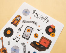 Afbeelding in Gallery-weergave laden, Music Sticker Sheet
